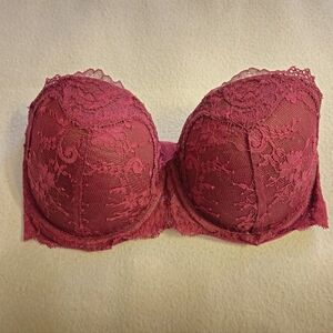 Victoria's Secret Lace Strapless Bra
